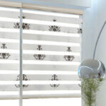 zebra plated blinds